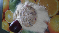 Hambúrguer de feijão-fradinho vegano