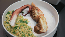 Churrasco de frutos do mar