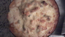 Abóbora recheada simples