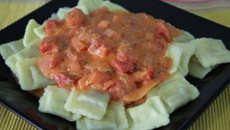 Ravioli ao molho dos Sopranos