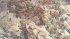 Arroz com frango divino