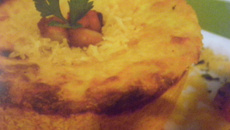 Torta aos três queijos