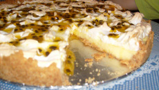 Torta de maracujá