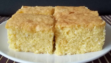 Bolo de fubá diferente