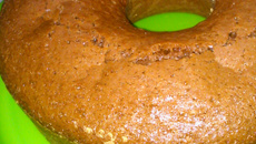 Bolo de chocolate sem ovo e leite