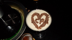 Pinga da Cell com chocolate