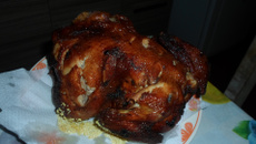 Frango de panela de pressão