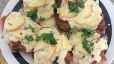 Frango ao creme de provolone