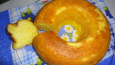 Bolo sem farinha de trigo