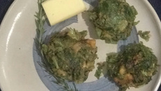 Bolinho de almeirão fácil