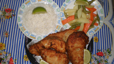 Cação a Milanesa da Elô