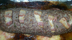 Rocambole de Carne moída