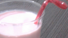 Batida de tang morango