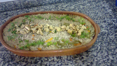 Arroz de caçador à la Mara