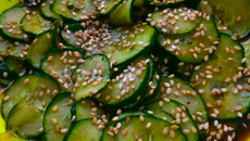 Sunomono (salada de pepino japonês)