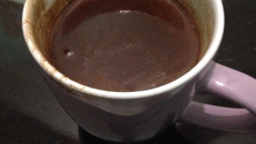 Chocolate quente cremoso
