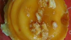 Pudim na panela de pressão da Carol