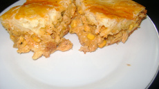 Torta de frango mineira