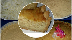 Torta de cebola de família