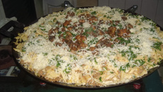 Macarronada no arado