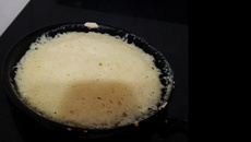 Pão-de-ló na caneca