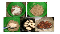 Bolinhos de carne fritos