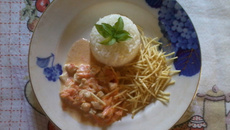 Estrogonofe de frango simples e fácil