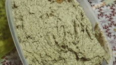 Patê light de ricota e espinafre