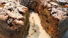 Bolo de frutas sem glúten