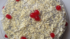 Bolo mousse de chocolate branco