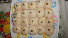 Brigadeiro branco de coco