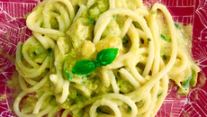 Espaguete ao molho de abóbora com curry (pumpkin curry)