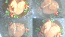 Galinha cozida diferente