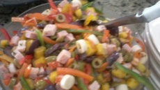 Salada de pimentão