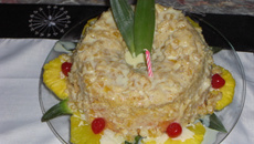 Torta de abacaxi