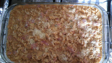 Macarrão cremoso de panela de pressão