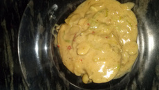 Frango ao molho de alho poró e champignon