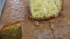 Bolo de fubá com coco fácil