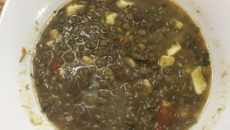 Sopa delícia de lentilha