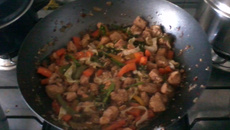 Frango xadrez da Sabrina