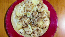 Crepioca de banana light ou não