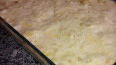 Lasanha com Alho Poró