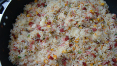 Arroz à calabresa