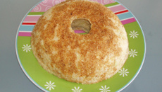 Falso souflé de bacalhau - souflé de repolho