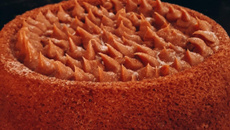 Bolo de churros invertido