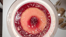 Pudim rosê de leite condensado