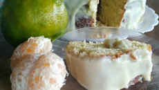 Bolo de tangerina