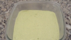 Molho verde para salada