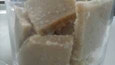 Doce de leite com coco de corte