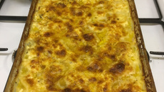 Batata assada ao leite